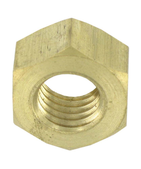 Deligo M6 Hexagon Full Nut Brass