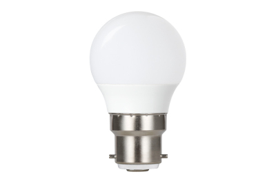 Integral GOLF BALL BULB B22 470LM 4.2W 2700K DIMMABLE 240 BEAM FROSTED