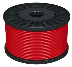 Jayflame 1.5mm 2C&E ENHANCED FIRE PERFORMANCE CABLE RED (100m)