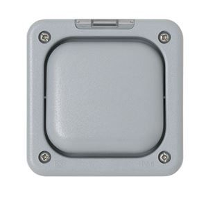 MK Masterseal 1 Gang Switch Enclosure to Accommodate One Switch Module
