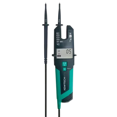 Kewtech 200A AC open jaw clamp with voltage and resistance