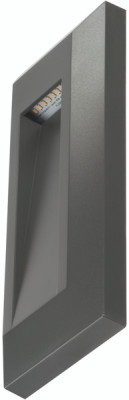 Timeguard 0.8W Vertical LED Step Light – Dark Grey
