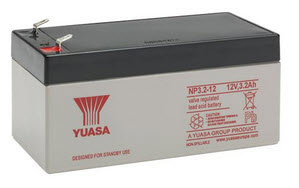 YUASA (12V 3.2Ah) Yuasa Industrial VRLA Battery