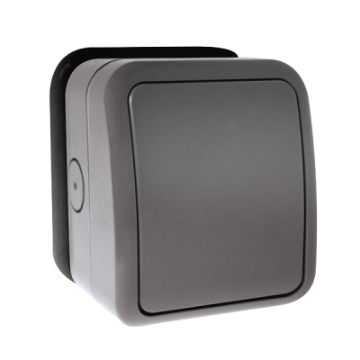 Click Aquip66 1 Gang IP66 Weatherproof Unfurnished Switch Unit - MiniGrid