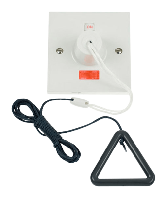 Click Polar 50A DP Pull Cord Switch + Neon Part M