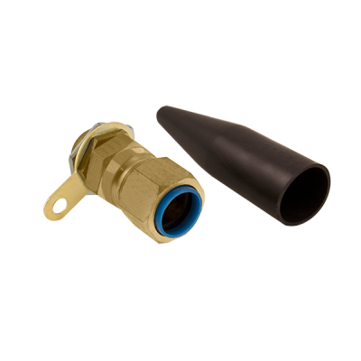 Unicrimp 2 x OUTDOOR BRASS SWA CABLE GLAND 25MM