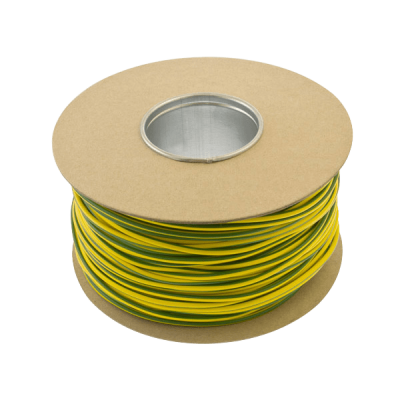 Unicrimp 100m x 2mm PVC SLEEVING GREEN/YELLOW