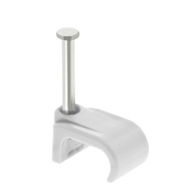 Unicrimp 1-1.5MM T&E CABLE CLIPS WHITE (PK100)