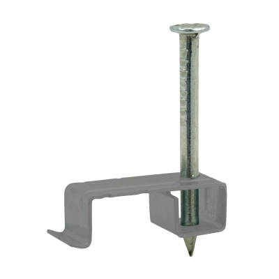 Unicrimp 1-2.5MM METAL LSF T&E CABLE CLIPS GREY (PK100)