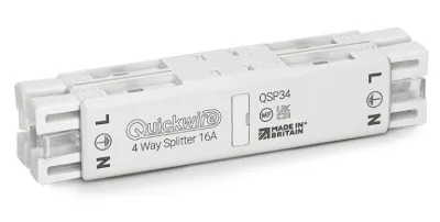 Quickwire QSP34 Junction Box 4 Way
