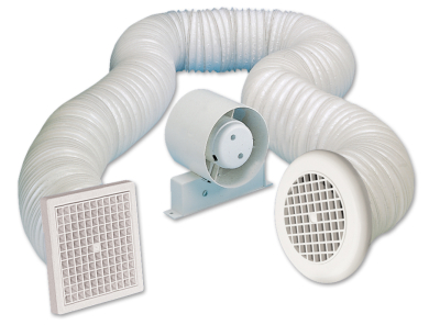 ELEX/ECSF100S 100mm INLINE SHOWER FAN STANDARD