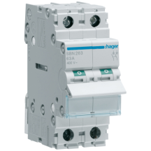Hager SBN263 Switch Disconnector 2P 63A