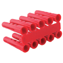 RED PLASTIC WALL PLUG 1090605
