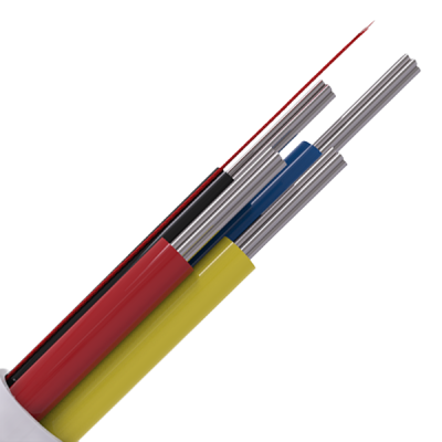 CQR Intruder Alarm Cable | 4 Multi Core | TYPE 2 | Eca | PVC | White | 100m