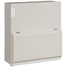 Hager VML008 Enclosure 8 Mod DIN Whi/Stl