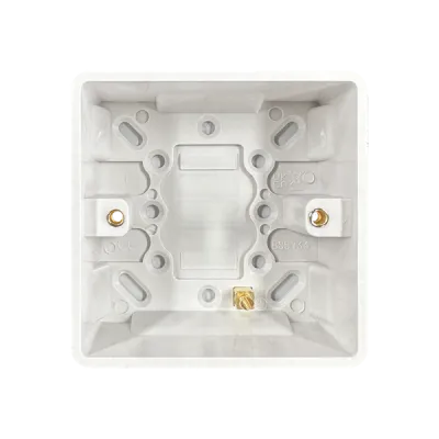 Thrion Back Box 1 Gang 35mm White