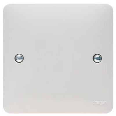 Hager Sollysta 1 Gang Blanking Plate