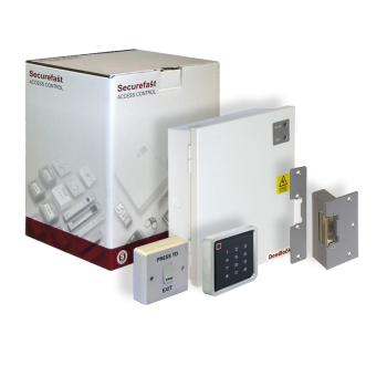 CQR Keypad Control Kit - Internal Keypad (250 User), Access Control Kit with PSU and Rim Electric Release