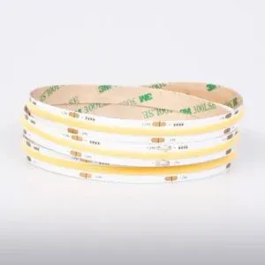 Arc LED 24V 18W IP20 3000K COB LED Strip – 10mm PCB (Warm White)
