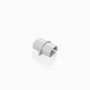 DLine 20x10mm Smooth-Fit Coupler White