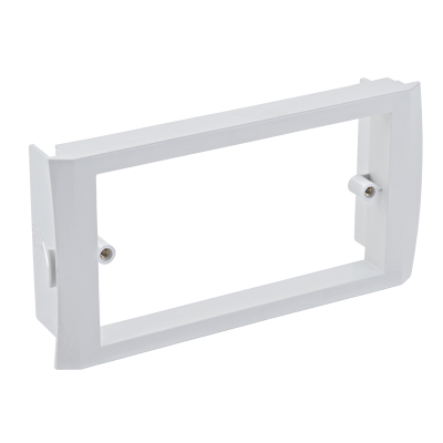 Marshall Tufflex Odyssey 2 Gang Power/Data Frame White BIO