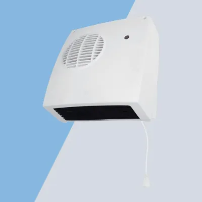 Eterna 2kW adjustable downflow heater with runback timer