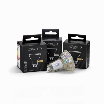 Arc LED Premium CRI95 4W 4000K Dimmable GU10 LED Lamp
