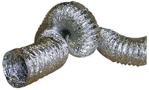 NVA FXAL125/10 125mmx10m Aluminium Flex Duct