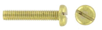M4 x 20mm Brass Panhead Screws