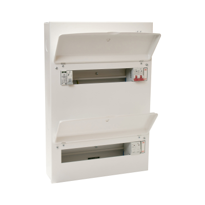 NAVITAS Consumer Unit - 26 useable Ways c/w SPD & Over Current Protection