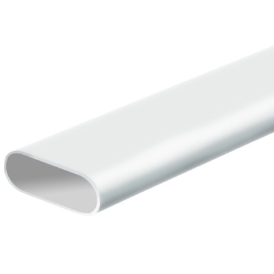 Marshall Tufflex Oval Conduit 13x8.6mmx3m White
