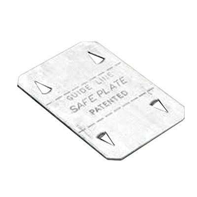 GreenBrook Safe Plate 54x80mm Galv Steel