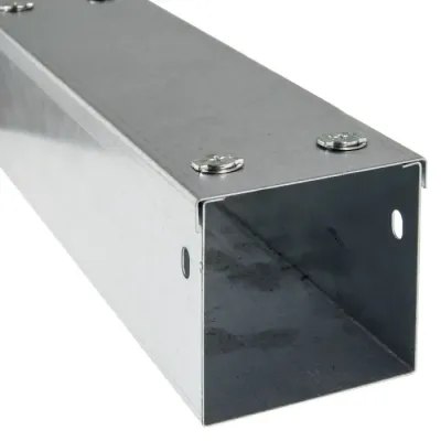 Trench Speedlock Galvanised Trunking 75x75mmx3m