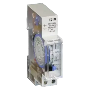 Lewden TC1M Din Rail Mount 24hr Time switch 18mm